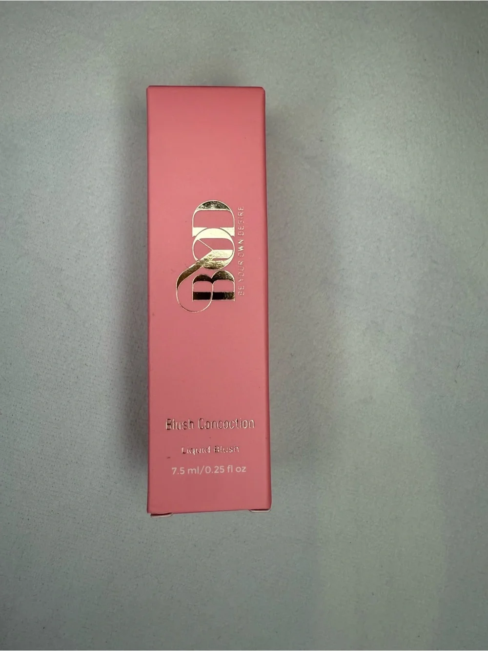 BYOD Blush Concoction Passionate Coral Liquid Blush 7.5ml NIB Vegan